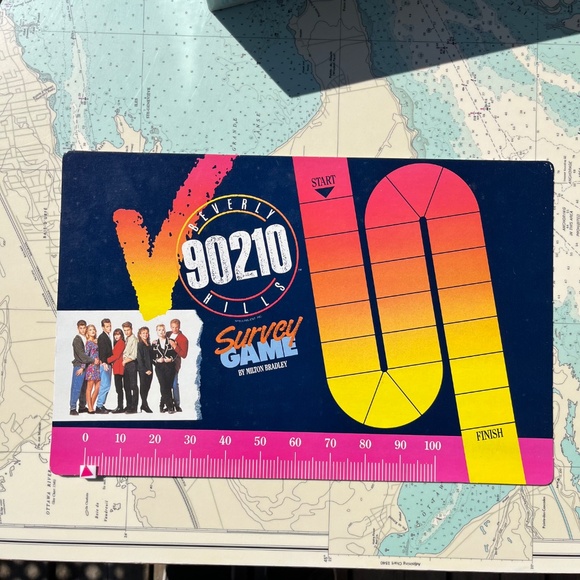 Vintage 1991 Beverly Hills 90210 Survey Game Canadian Version - Picture 4 of 6